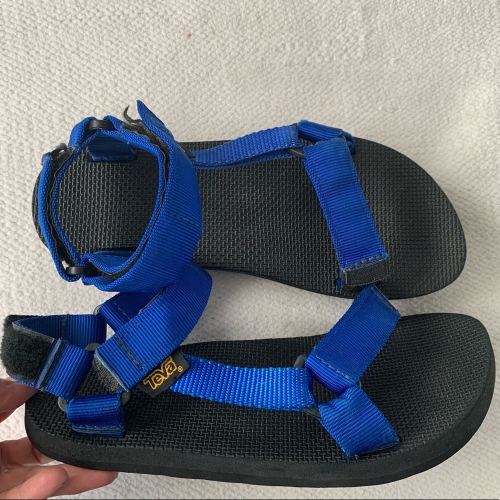 Teva Blue and Black Men's Sandals